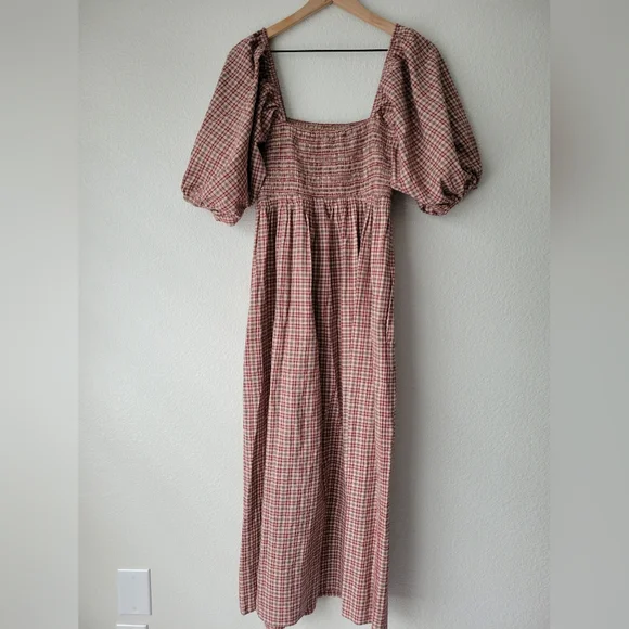 Christy Dawn Katrina in ruby plaid, medium - Picture 9 of 12